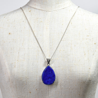 ラピスラズリ  ペンダントトップ 24.9x17.8x4.8mm #RM021