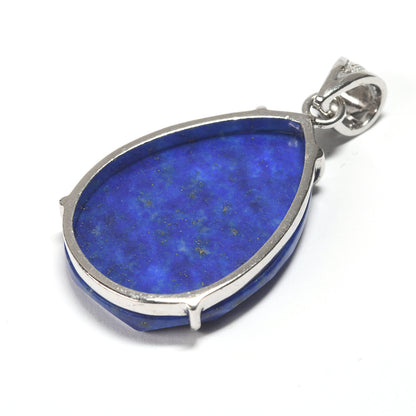 ラピスラズリ  ペンダントトップ 24.9x17.8x4.8mm #RM021