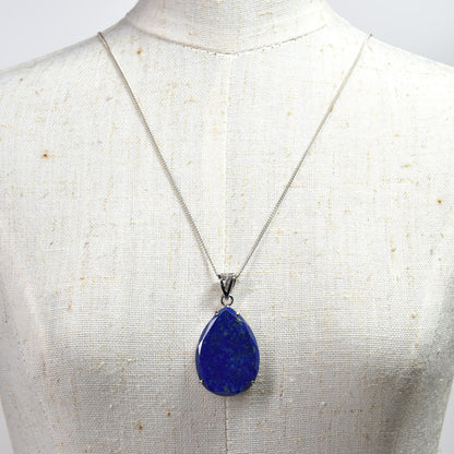 ラピスラズリ  ペンダントトップ 24.9x18x4.6mm #RM022