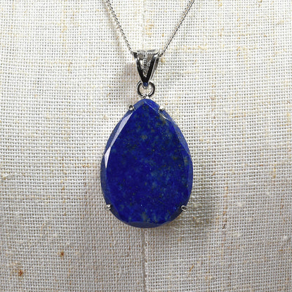 ラピスラズリ  ペンダントトップ 24.9x18x4.6mm #RM022