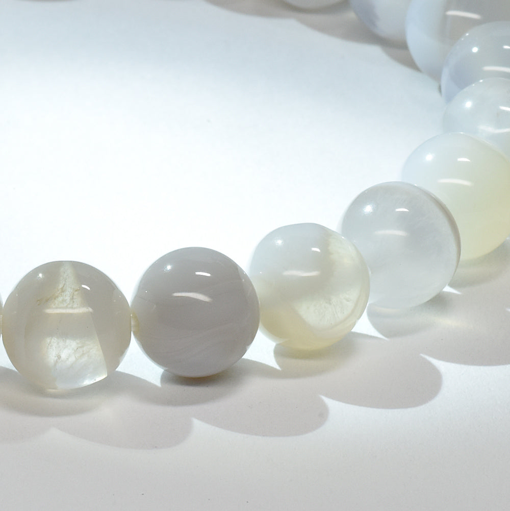 北海道産 花石玉髄 ブレスレット 8mm #RM026