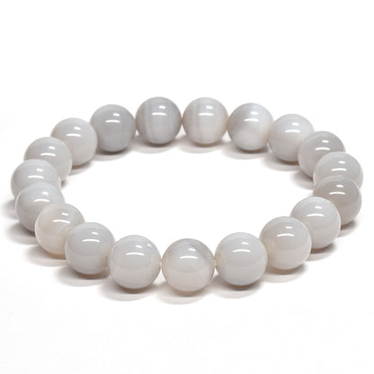 北海道産 花石玉髄 ブレスレット 10mm #RM027