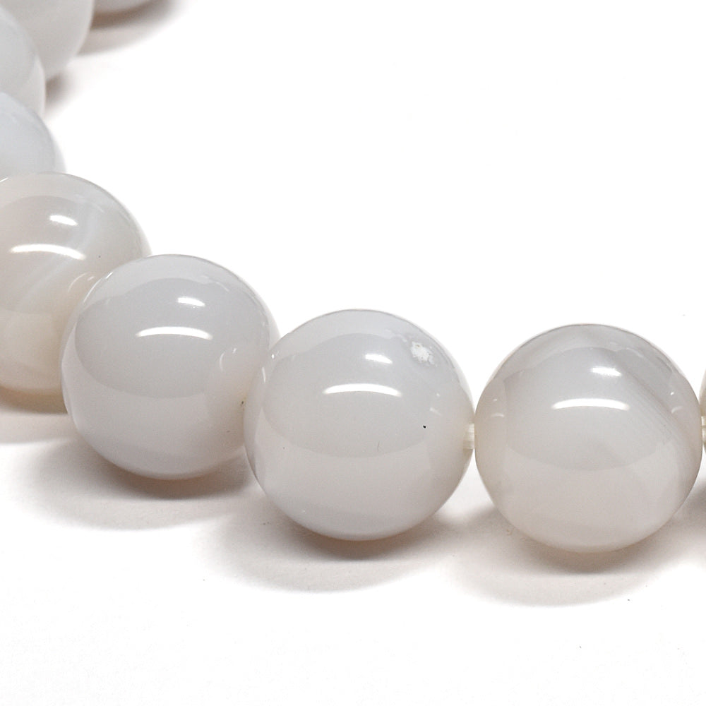 北海道産 花石玉髄 ブレスレット 10mm #RM027