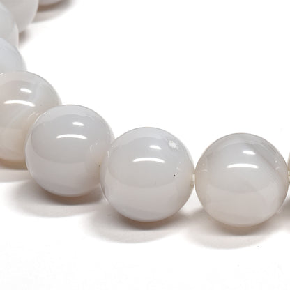 北海道産 花石玉髄 ブレスレット 10mm #RM027