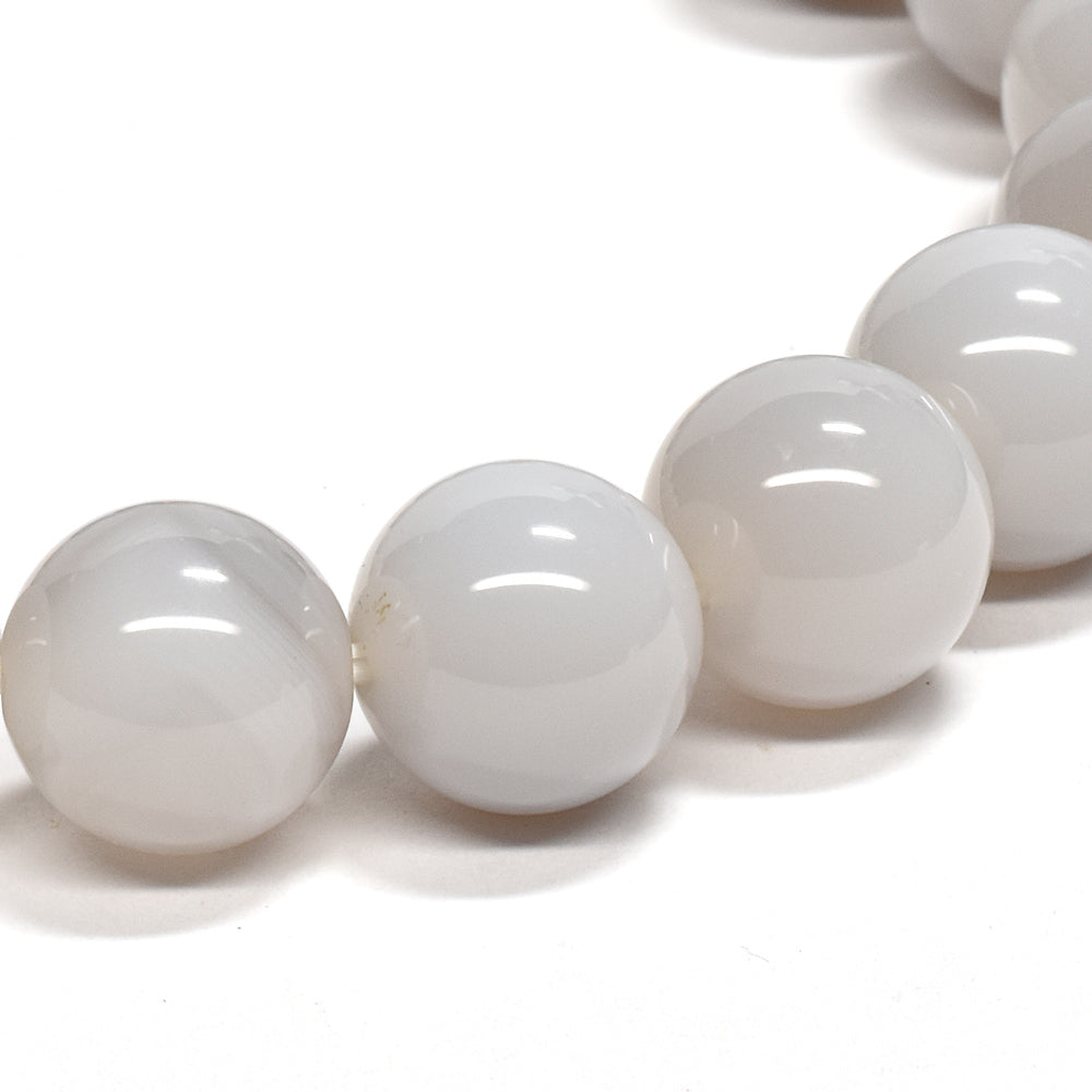 北海道産 花石玉髄 ブレスレット 10mm #RM027