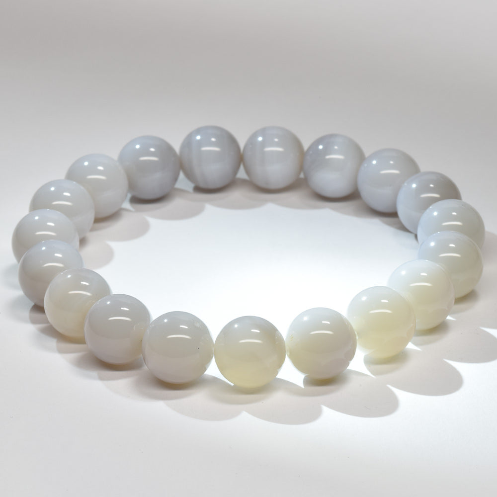 北海道産 花石玉髄 ブレスレット 10mm #RM027