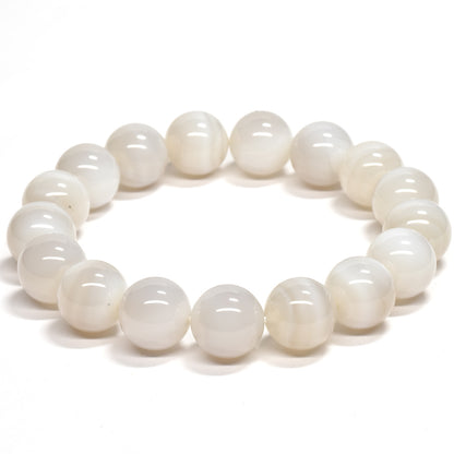 北海道産 花石玉髄 ブレスレット 12mm #RM028