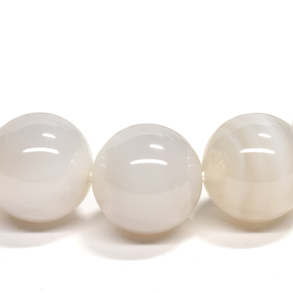 北海道産 花石玉髄 ブレスレット 12mm #RM028