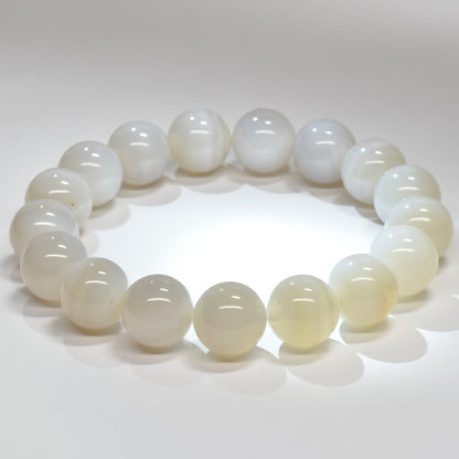 北海道産 花石玉髄 ブレスレット 12mm #RM028