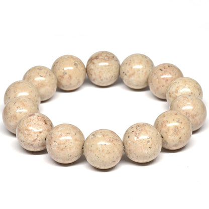 新潟県産 姫川薬石 ブレスレット 15mm #RM030
