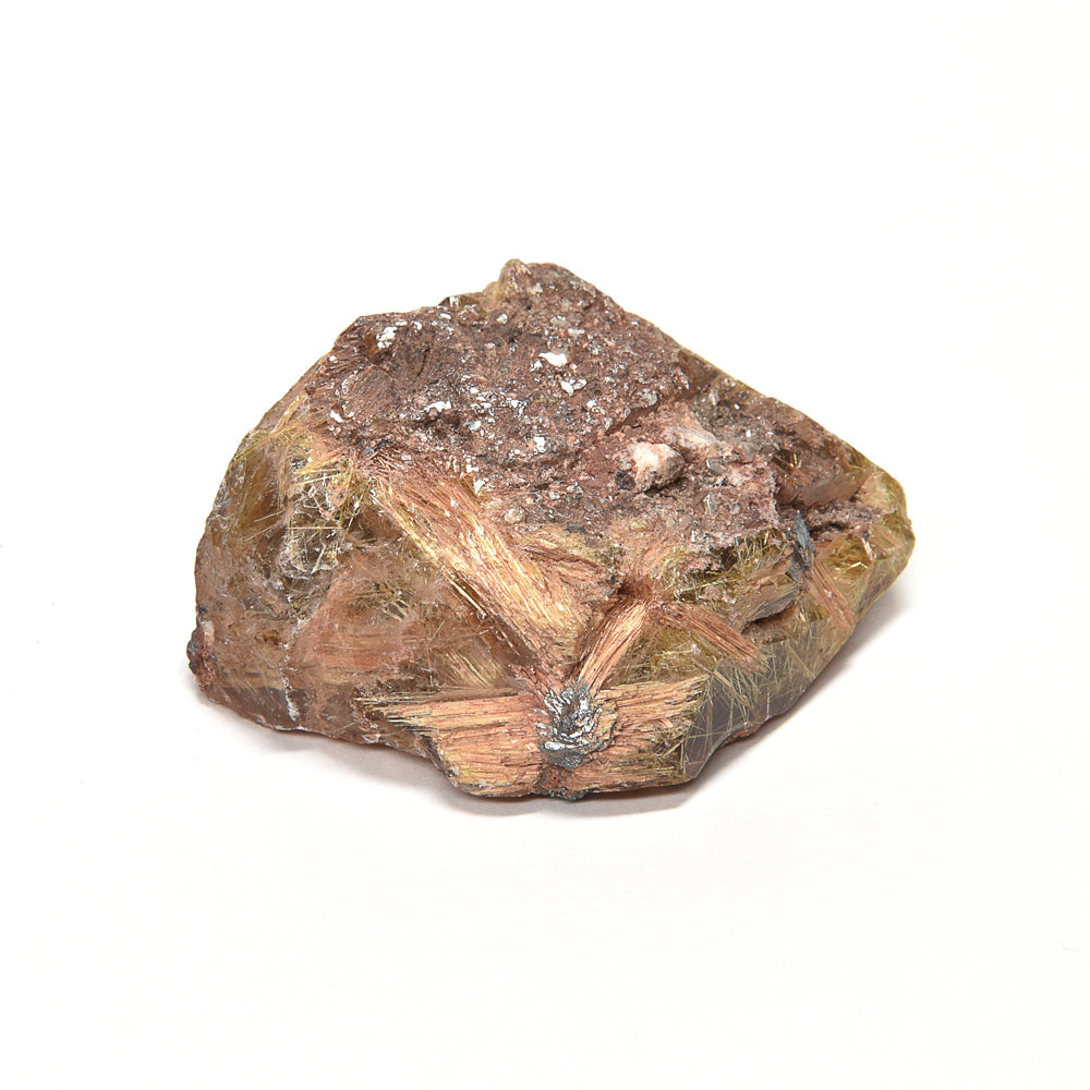 ブラジル産ゴールドルチルクォーツ 原石 44.5x35.7x23.2mm #RM039