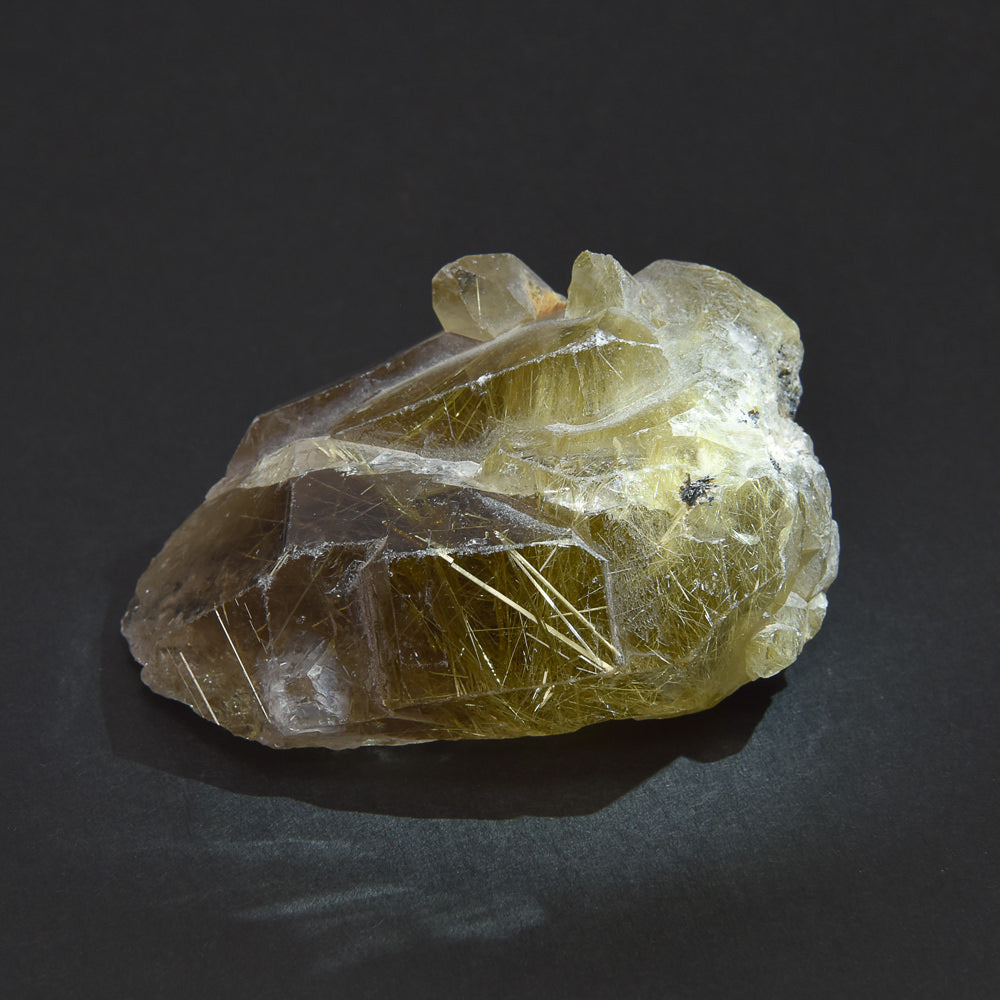 ブラジル産ゴールドルチルクォーツ 原石 63.7x44x37mm #RM041