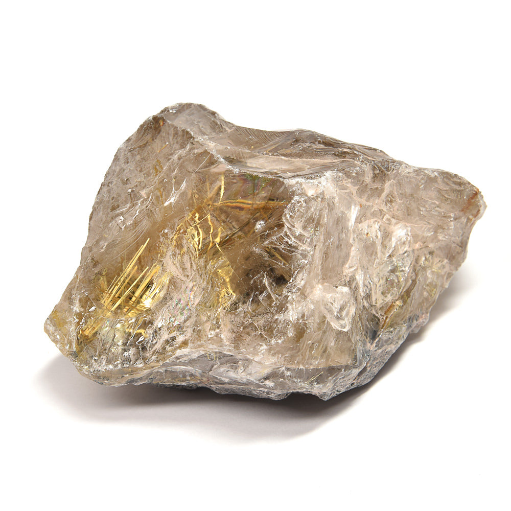 ブラジル産ゴールドルチルクォーツ 原石 75x57.7x37.7mm #RM042