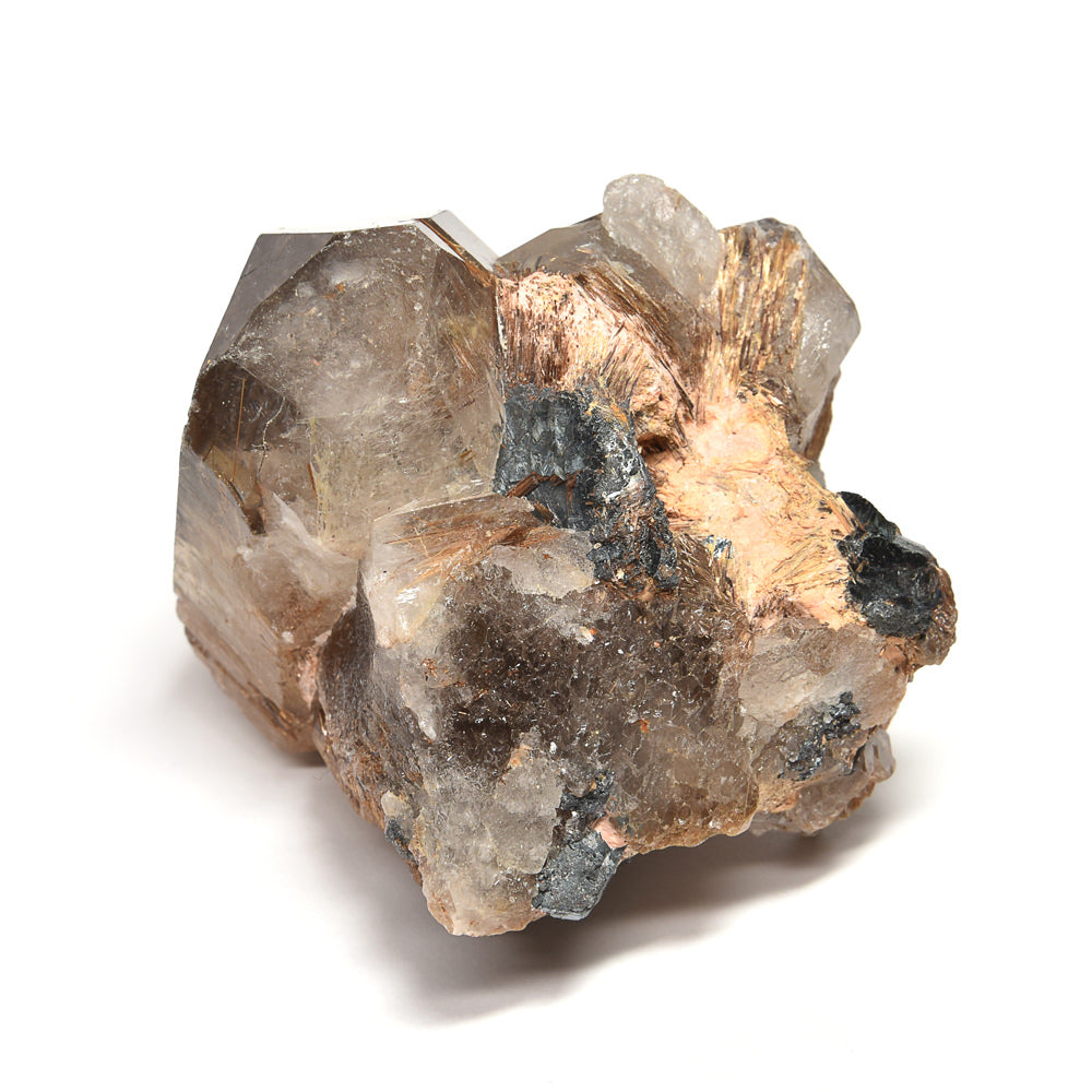 ブラジル産ゴールドルチルクォーツ 原石 60x61x59.6mm #RM043