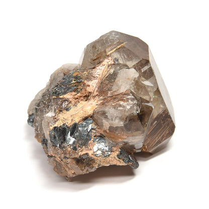 ブラジル産ゴールドルチルクォーツ 原石 60x61x59.6mm #RM043