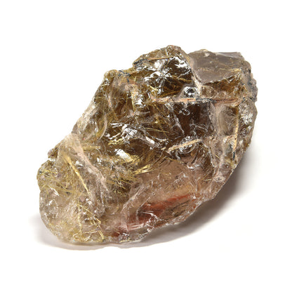 ブラジル産ゴールドルチルクォーツ 原石 96.8x45x41.2mm #RM044