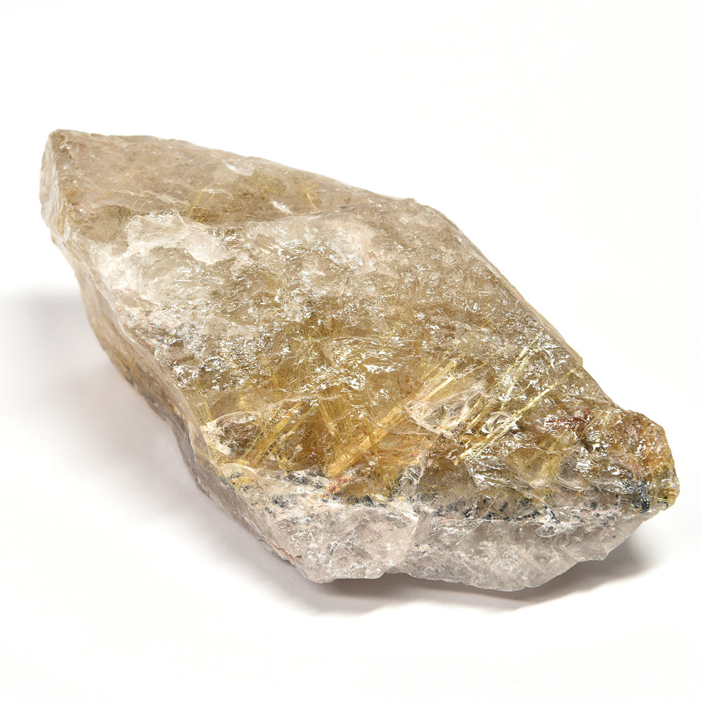 ブラジル産ゴールドルチルクォーツ 原石 103x53x40mm #RM046