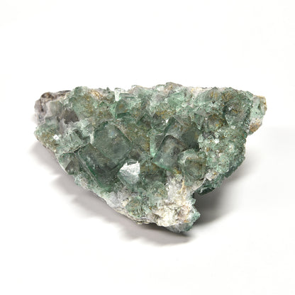 ナイジェリア産パイライトオンフローライト 原石 100x61.5x32mm #RM048