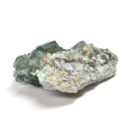 ナイジェリア産パイライトオンフローライト 原石 100x61.5x32mm #RM048