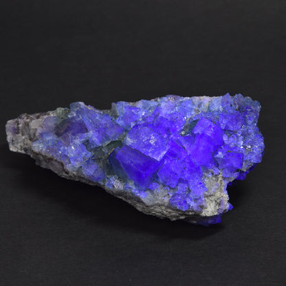 ナイジェリア産パイライトオンフローライト 原石 100x61.5x32mm #RM048