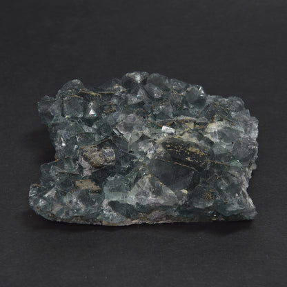 ナイジェリア産パイライトオンフローライト 原石 87x66x25mm #RM049