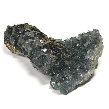 ナイジェリア産パイライトオンフローライト 原石 99x64x41mm #RM050