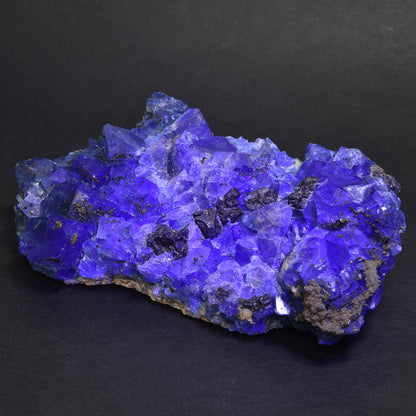 ナイジェリア産パイライトオンフローライト 原石 130x75x46mm #RM054