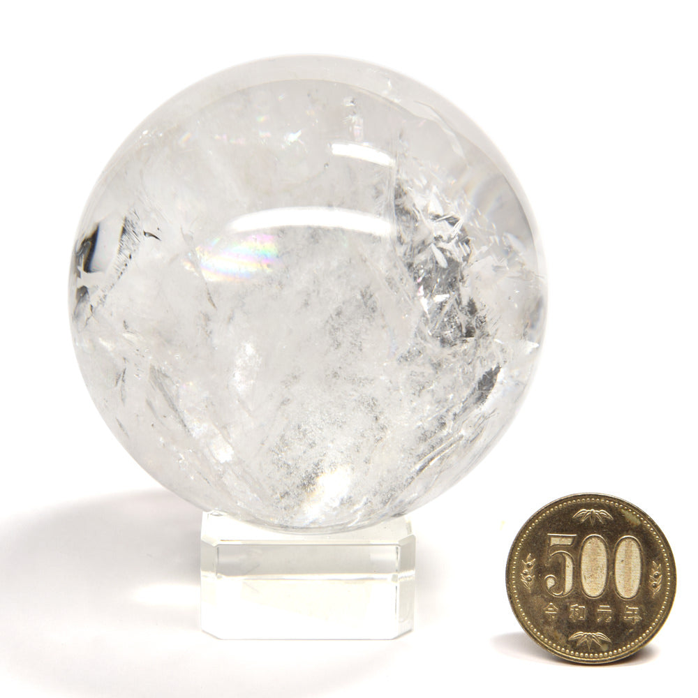 アイリスクォーツ 丸玉 73.4mm #RM055