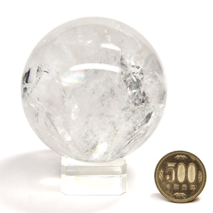 アイリスクォーツ 丸玉 73.4mm #RM055