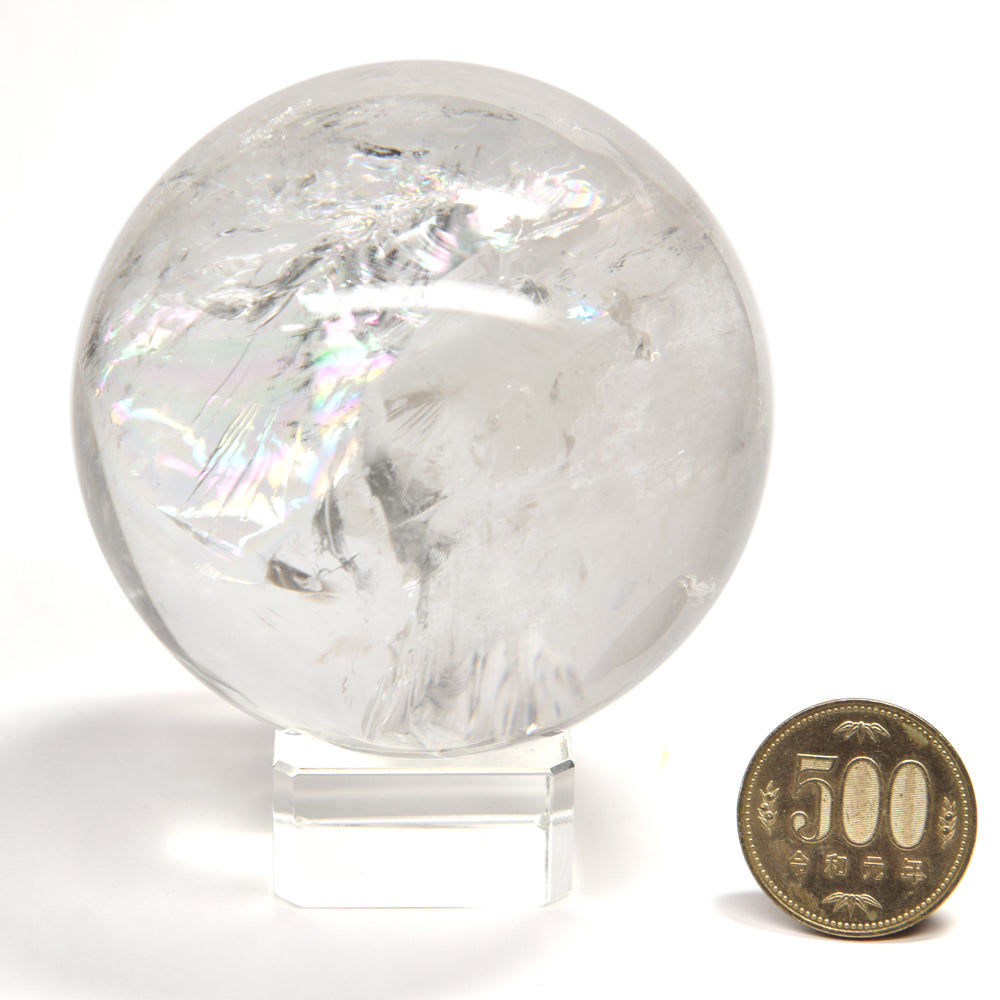 アイリスクォーツ 丸玉 76mm #RM056