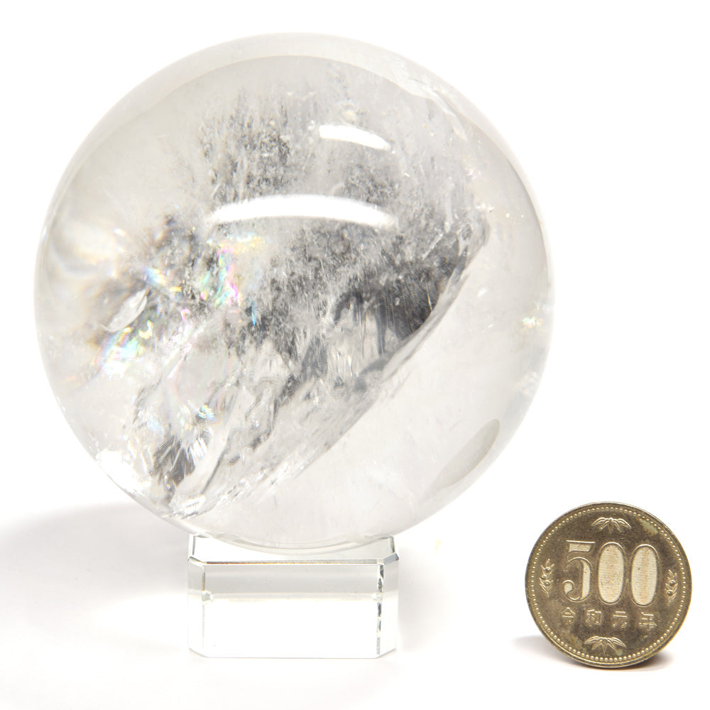 アイリスクォーツ 丸玉 85mm #RM057