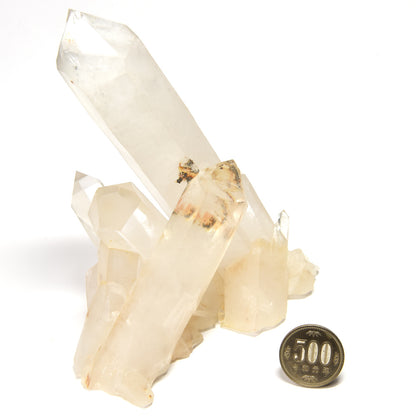 マダガスカル産天然水晶 クラスター 130x60x140mm #RM062