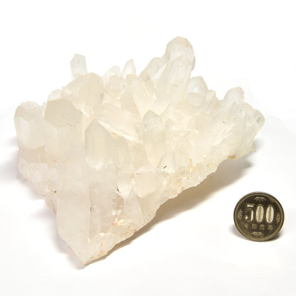 マダガスカル産天然水晶 クラスター 145x120x75mm #RM065