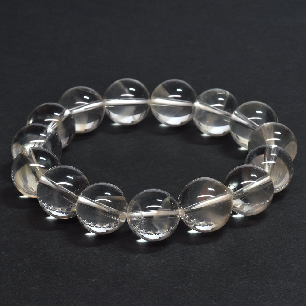 オレンジイエローファントムクォーツ ブレスレット 16mm #RM081