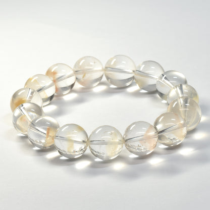 オレンジイエローファントムクォーツ ブレスレット 14-15mm #RM082