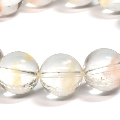 オレンジイエローファントムクォーツ ブレスレット 14-15mm #RM082
