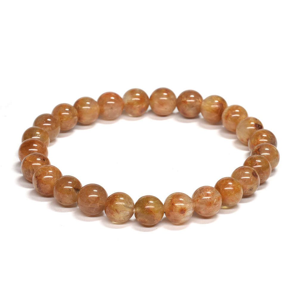 フラワールチルクォーツ ブレスレット 7mm #RM085