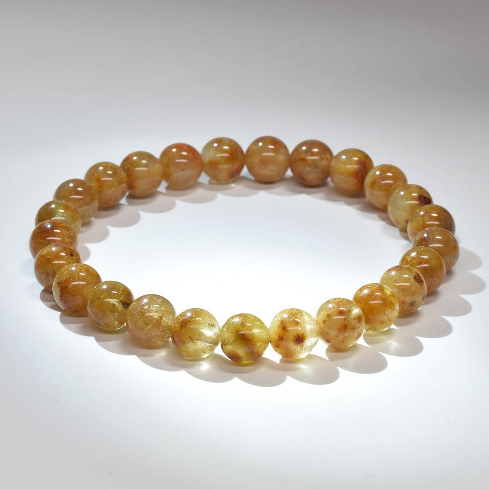 フラワールチルクォーツ ブレスレット 7mm #RM085