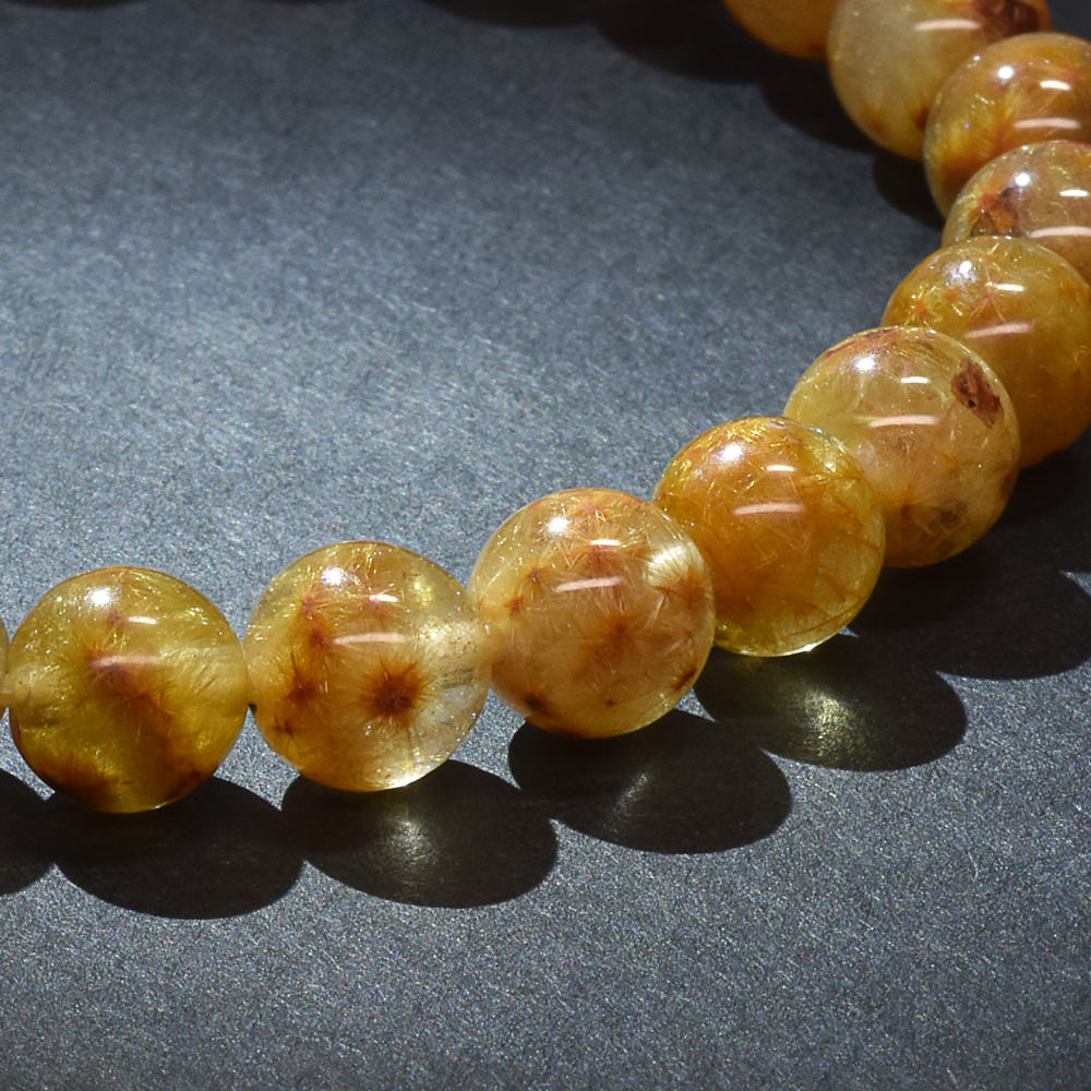 フラワールチルクォーツ ブレスレット 7mm #RM085