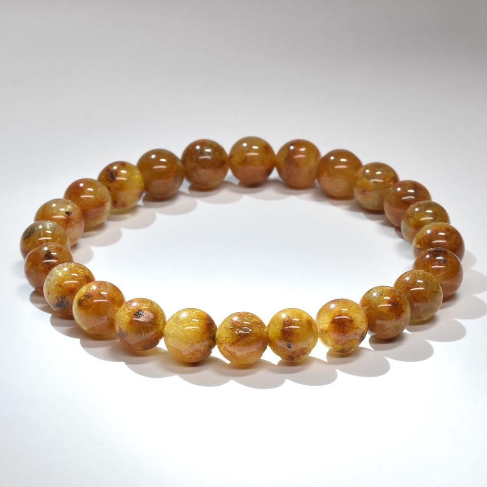 フラワールチルクォーツ ブレスレット 7.5mm #RM087