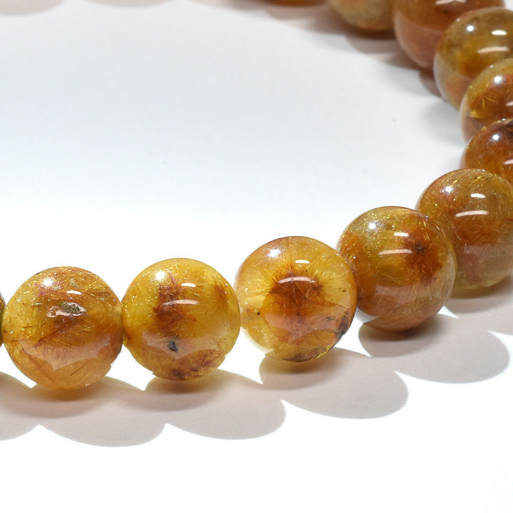 フラワールチルクォーツ ブレスレット 7.5mm #RM087