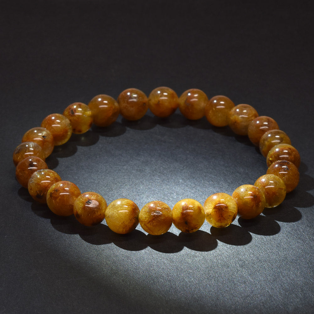 フラワールチルクォーツ ブレスレット 7.5mm #RM087