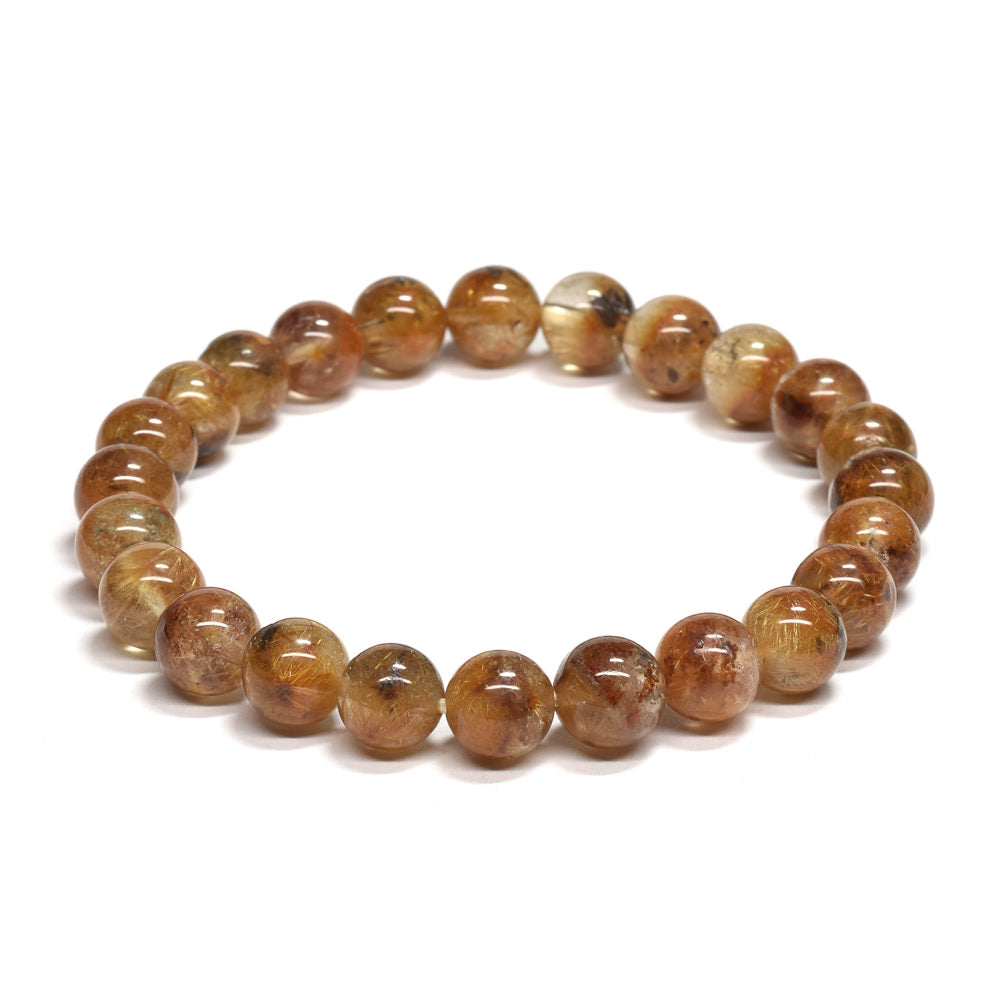 フラワールチルクォーツ ブレスレット 7.5mm #RM088