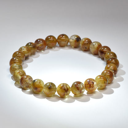 フラワールチルクォーツ ブレスレット 7.5mm #RM088