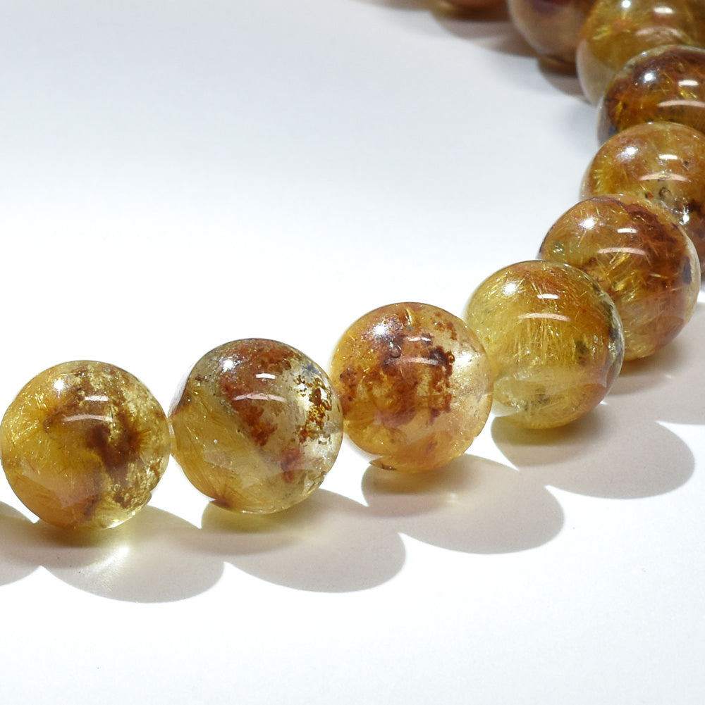 フラワールチルクォーツ ブレスレット 7.5mm #RM088