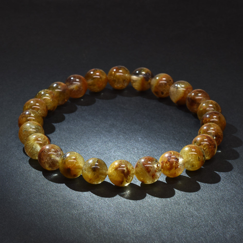 フラワールチルクォーツ ブレスレット 7.5mm #RM088