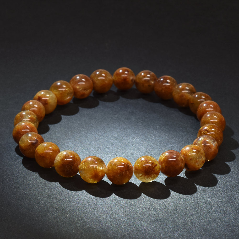 フラワールチルクォーツ ブレスレット 7.5mm #RM089