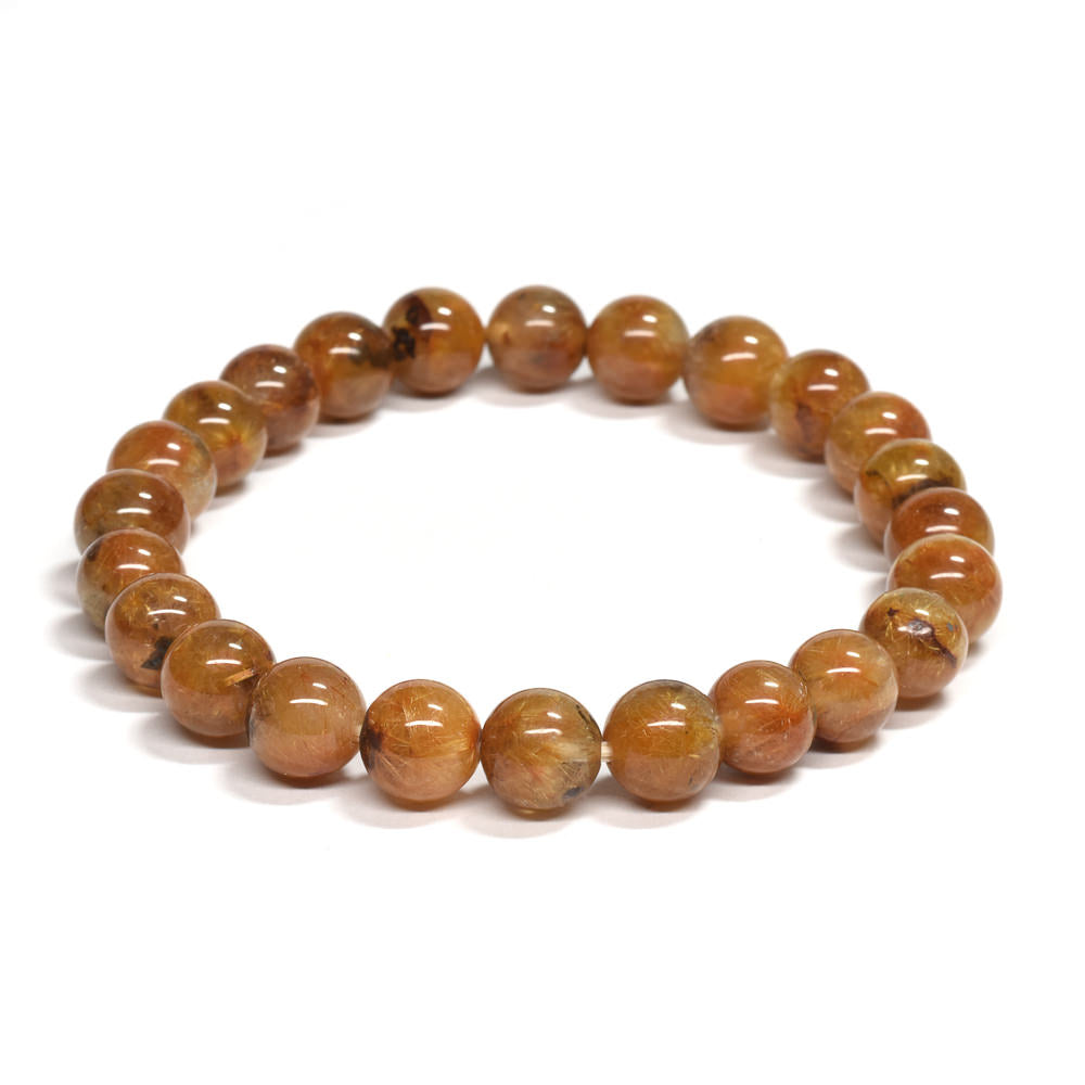 フラワールチルクォーツ ブレスレット 7.5mm #RM090