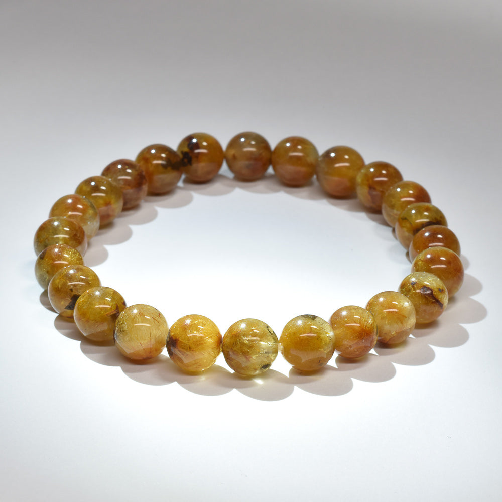 フラワールチルクォーツ ブレスレット 7.5mm #RM090