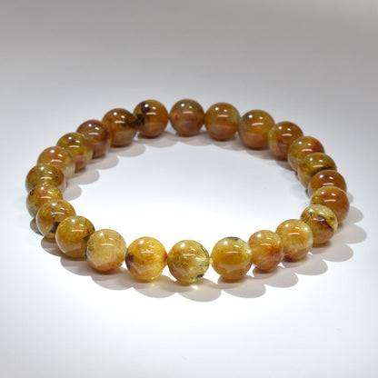 フラワールチルクォーツ ブレスレット 7.5mm #RM090